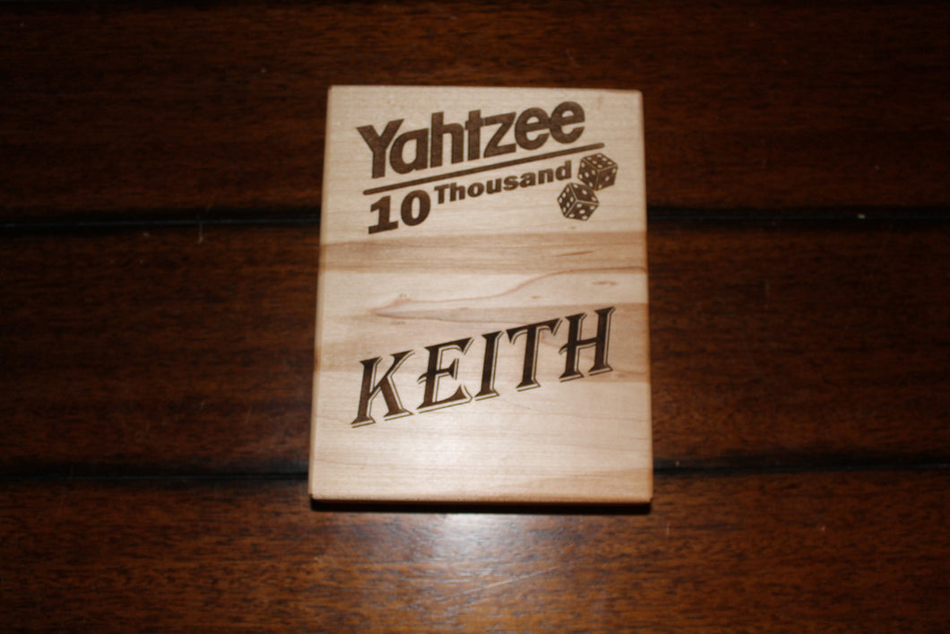 Travel Yahtzee / 10 000