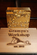 Large Custom Electric Branding Iron (200 watt Handle) - Wolverine Custom Woodcraft