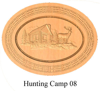 Camp 08 Cribbage Board - Wolverine Custom Woodcraft